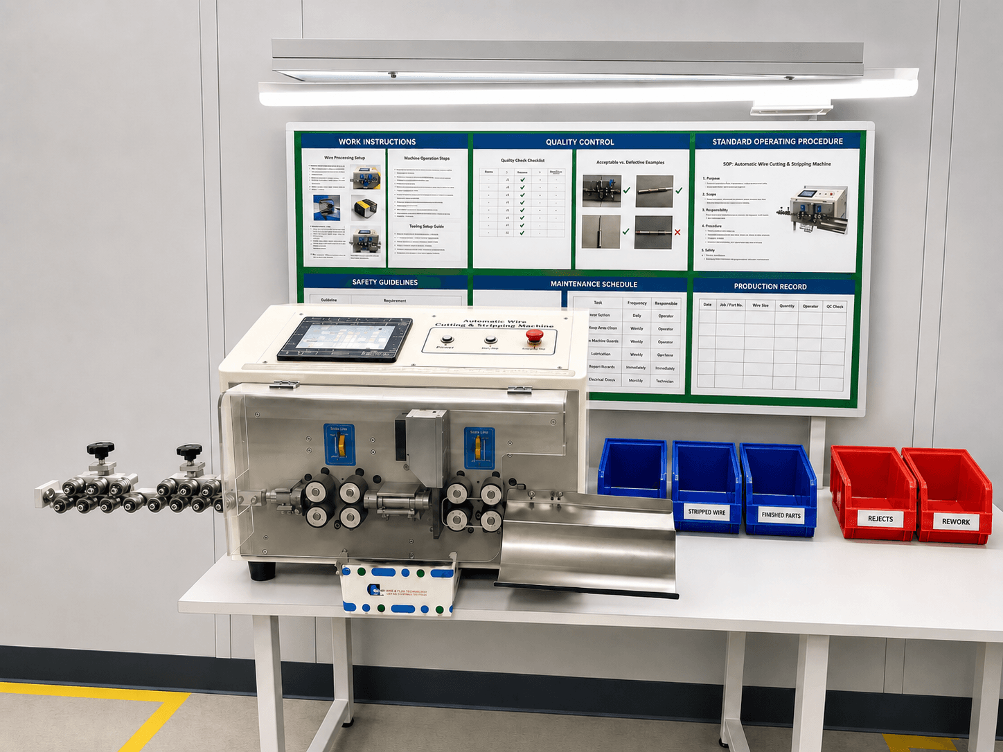 Wire Cutting Area