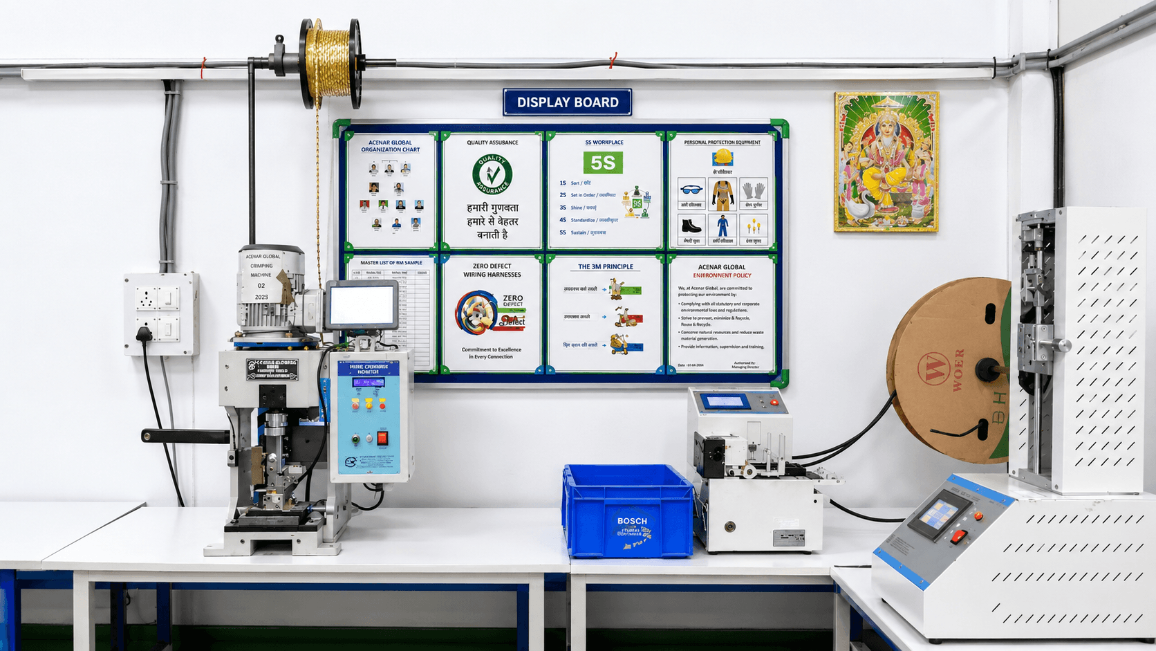 Terminal Crimping Facility process visual 2